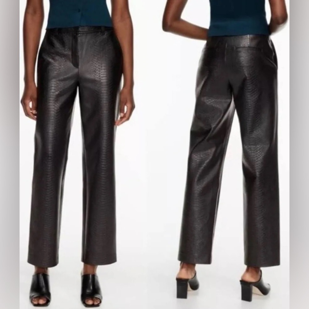Aritzia | Babaton Croc Embossed Pants